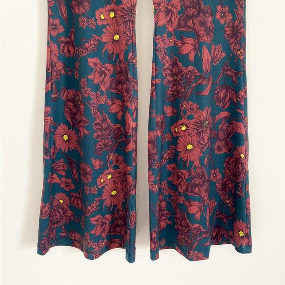 Zara Floral Bell Bottoms - Picture 2 of 8